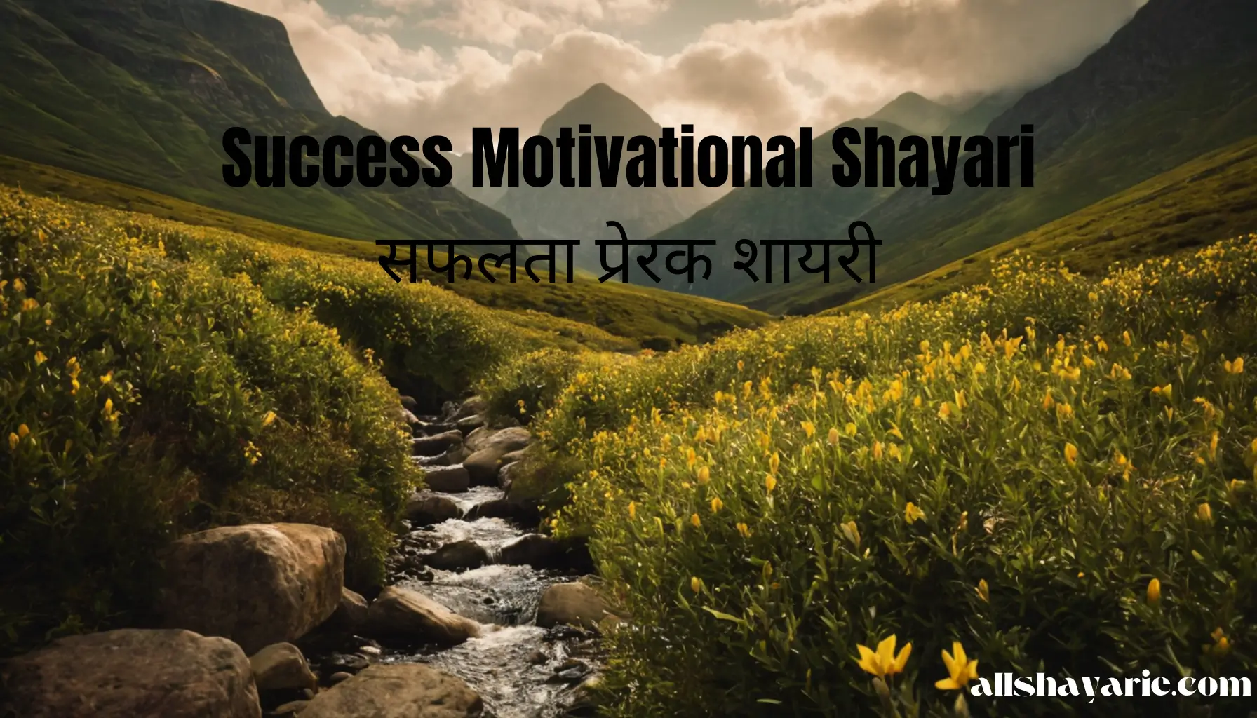 success motivational shayari