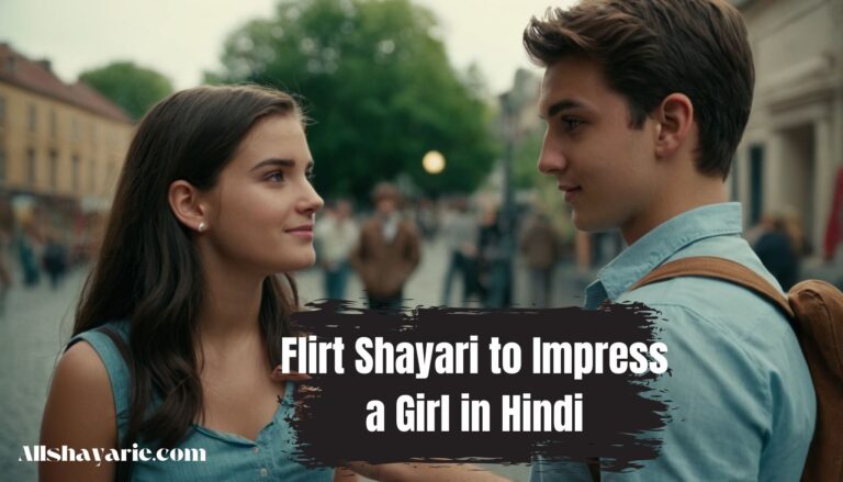 flirt shayari to impress a girl in hindi