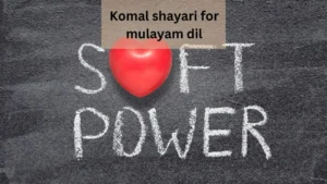 komal shayari for mulayam dil