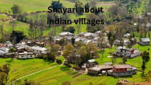 shayari about indian villages