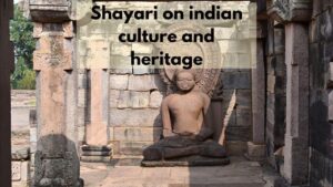 shayari on indian culture and heritage